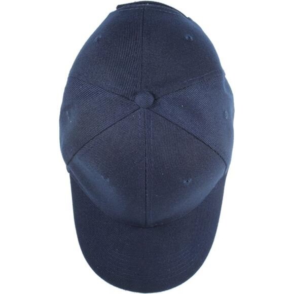 Plain Baseball Caps Adjustable Back Strap Unisex Hat Pack 12 Pieces Wholesale Lo - Picture 4 of 5